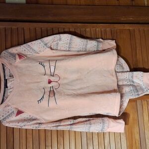 Joe Boxer Pink Cat Pajama Set